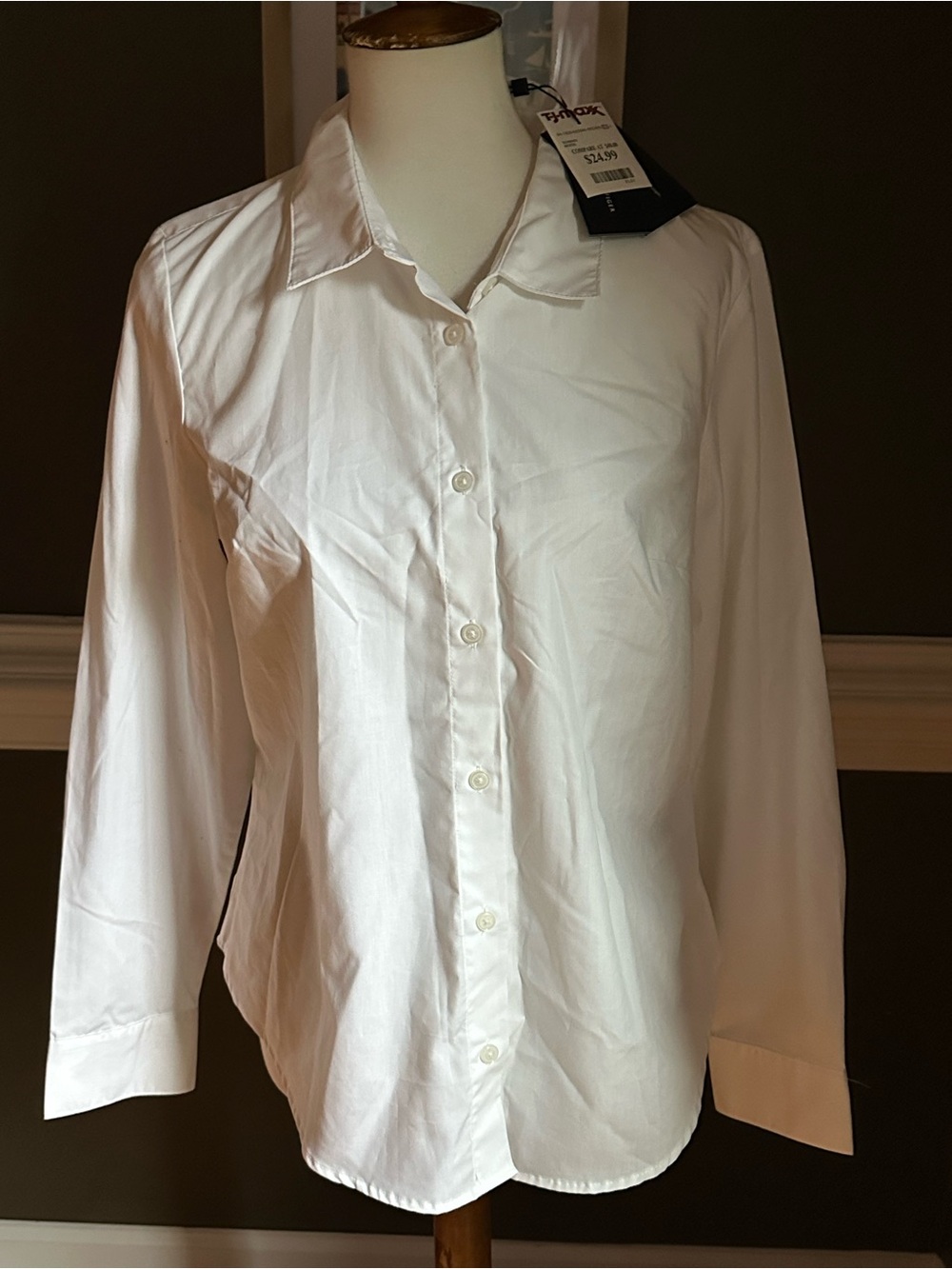 Brand new! Tommy Hilfiger White Button-Down Shirt 100% cotton